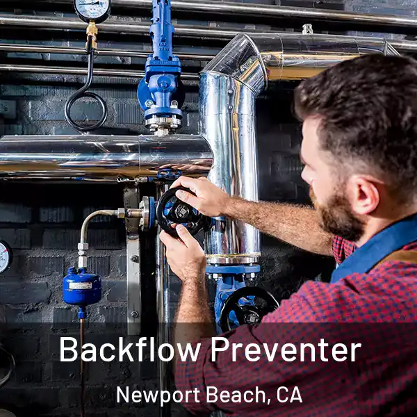  Backflow Preventer Newport Beach, CA