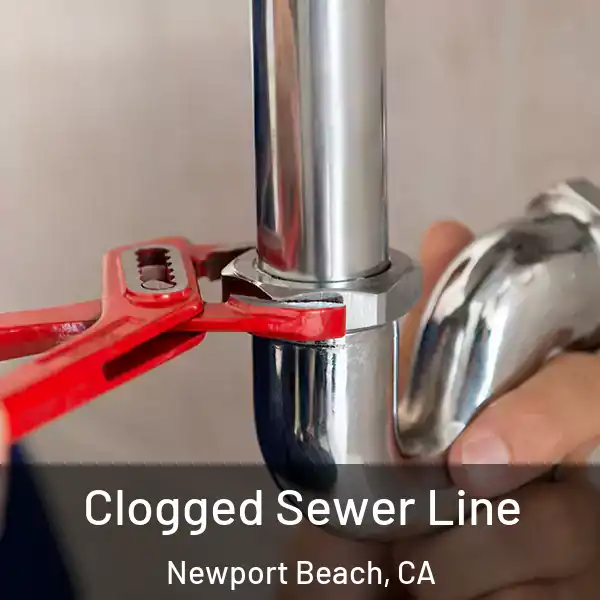  Clogged Sewer Line Newport Beach, CA