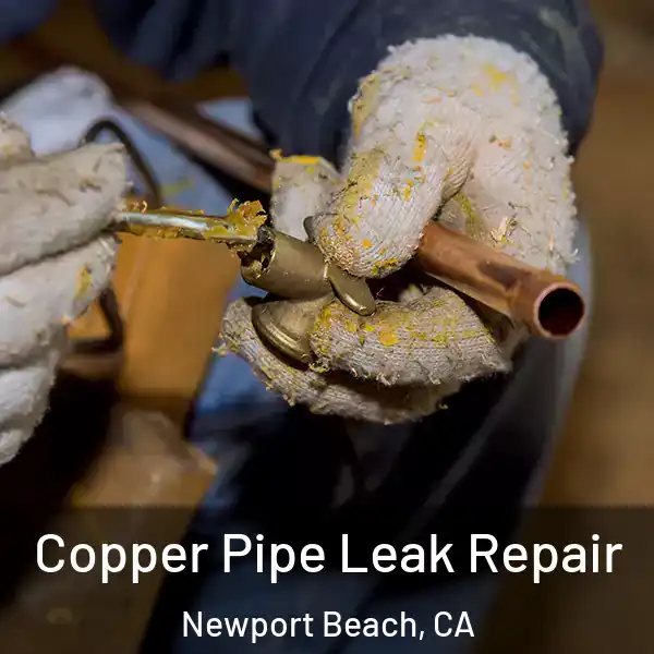  Copper Pipe Leak Repair Newport Beach, CA