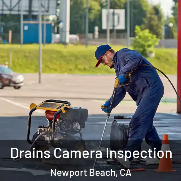  Drains Camera Inspection Newport Beach, CA