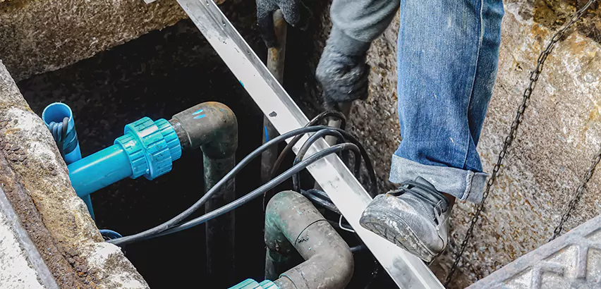 Zoeller Sewage Ejector Pump System in Newport Beach