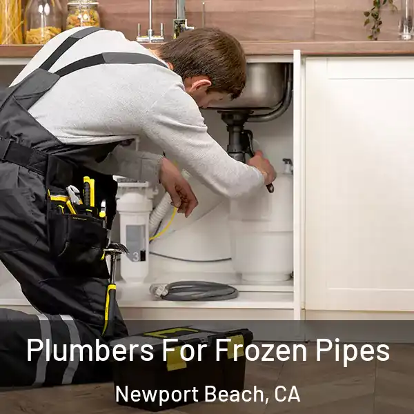  Plumbers For Frozen Pipes Newport Beach, CA