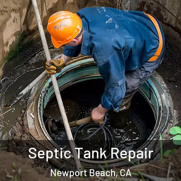  Septic Tank Repair Newport Beach, CA