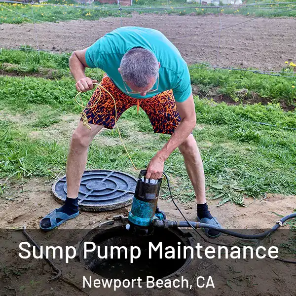  Sump Pump Maintenance Newport Beach, CA