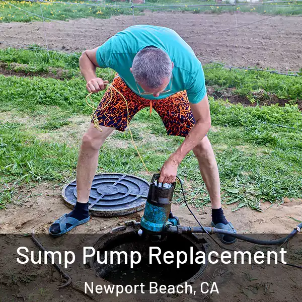  Sump Pump Replacement Newport Beach, CA