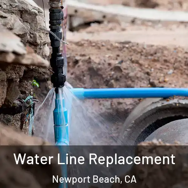  Water Line Replacement Newport Beach, CA